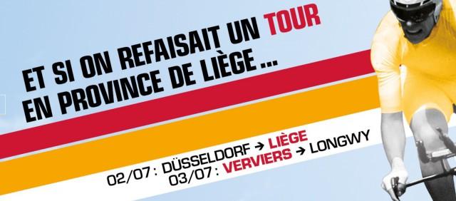 Le Tour de France à Liège et Verviers : la video