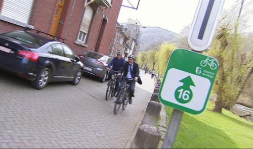Vélo : les premiers "points-noeuds" en province de Liège