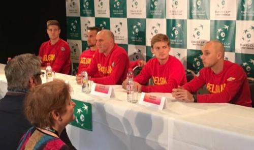 Goffin et Darcis confiants mais prudents en Coupe Davis