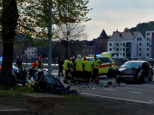 Accident grave à Huy ce mardi après-midi