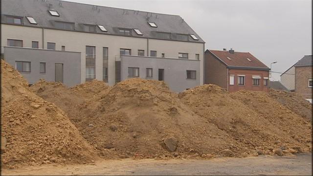 Soumagne : travaux interrompus place de la gare 