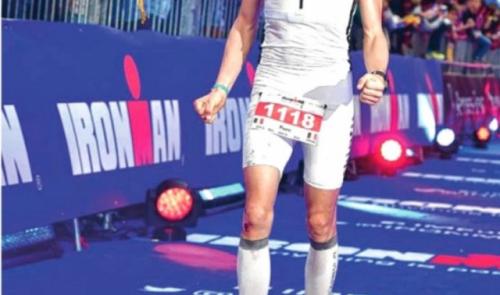 Pierre Beaufort se prépare pour l'Iron Man d'HawaÍ¯