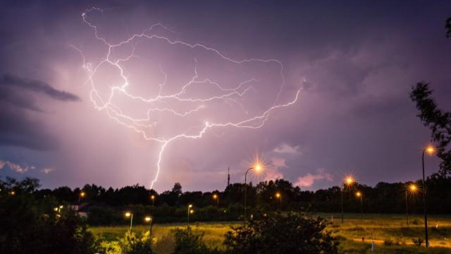 Soleil et puis orages potentiellement violents et photogéniques