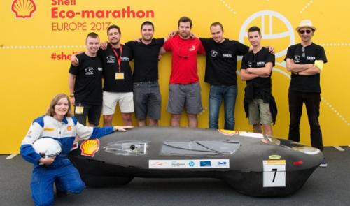 EcoMotion 7 se classe 4 ème au Shell Eco Marathon de Londres