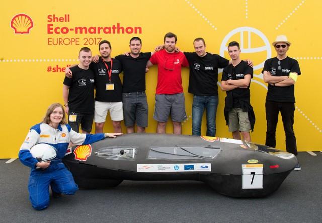EcoMotion 7 se classe 4 ème au Shell Eco Marathon de Londres