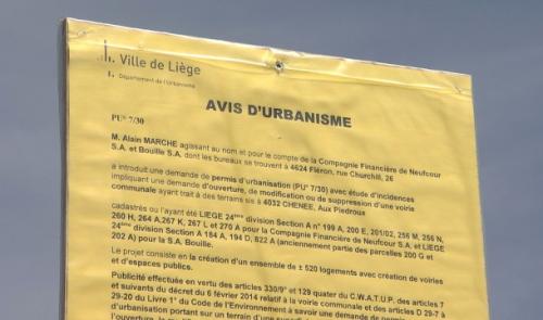 Chênée :  un projet d'éco-quartier de 520 logements