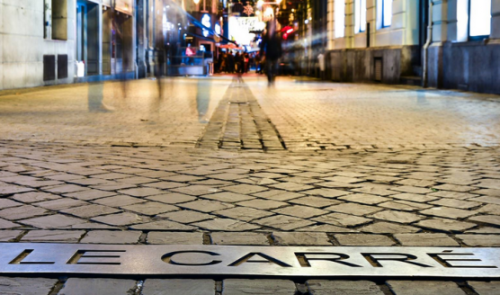 Nuit d'émeutes dans le Carré à Liège