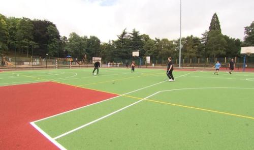 Des aires sportives rénovées à la plaine des sports de Cointe