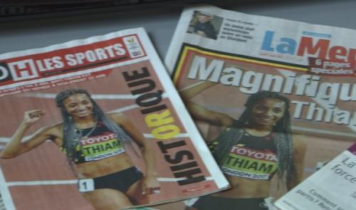 Nafissatou Thiam sur le toit du monde