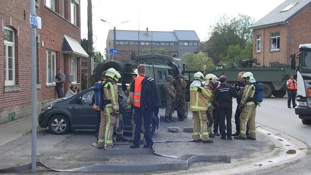 Exercice militaire à Hannut ! 