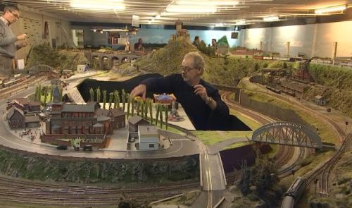 Seraing : découverte de la maquette du noeud ferroviaire liégeois 