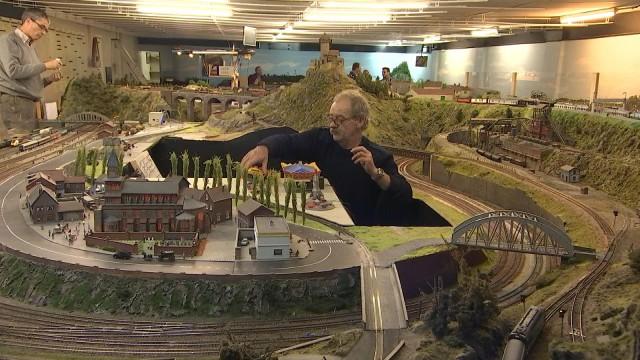 Seraing : découverte de la maquette du noeud ferroviaire liégeois 