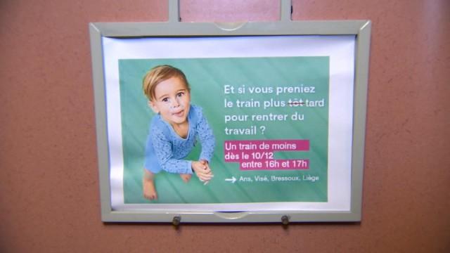 Suppression de trains : les navetteurs se mobilisent 