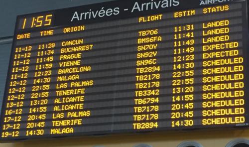 Des avions pour Bruxelles National atterrissent à Liège Airport