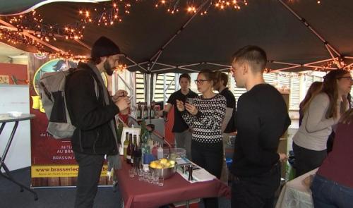 Liège : le marché de Noël des start-up ! 