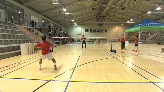 L'élite du badminton belge est formée à Liège