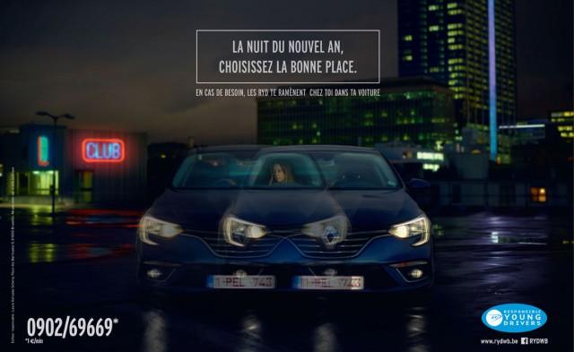 Moins de Responsible Young Drivers au Nouvel An