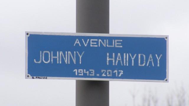 Avenue Johnny Hallyday à Seraing, une idée de Gilles Falisse 