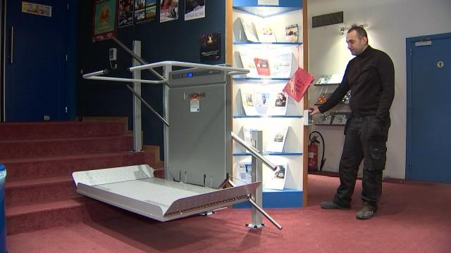 Le cinéma Le Parc lui aussi accessible aux personnes à mobilité réduite