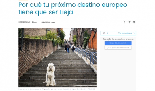 Liège, à visiter selon le journal espagnol El Mundo