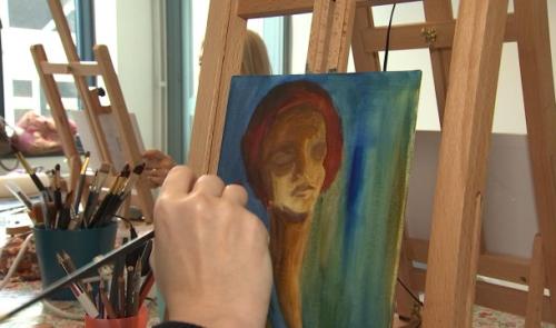 Stage de peinture à l'huile à l'atelier Vermillon ! 