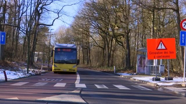Changement : bus à double-sens dans le domaine du Sart Tilman