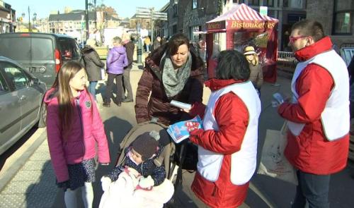 Huy : la FGTB sensibilise aux bas salaires