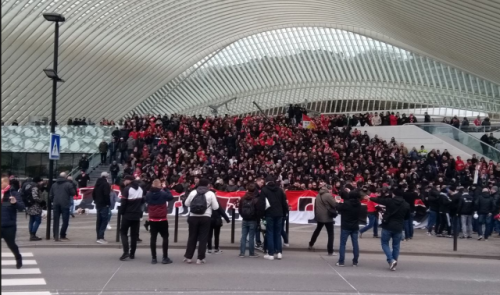Les supporters du Standard chauds pour la finale de la coupe ! (vidéos) 