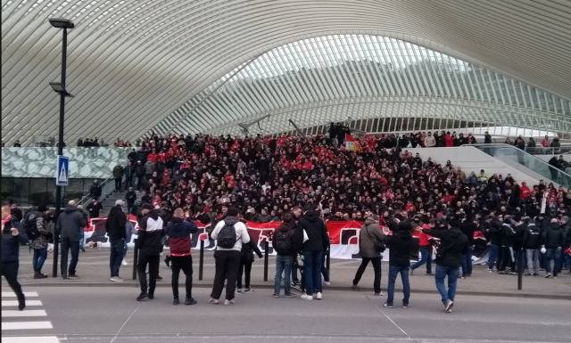 Les supporters du Standard chauds pour la finale de la coupe ! (vidéos) 