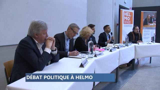 Débat politique pour les étudiants de HELMo