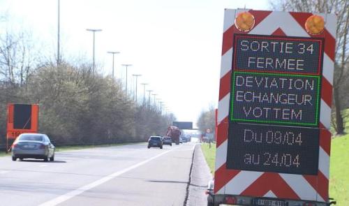 Chantier E313/A13 dès ce lundi entre Juprelle et Liège