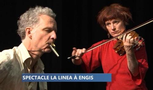 La Linea, en préparation à Engis