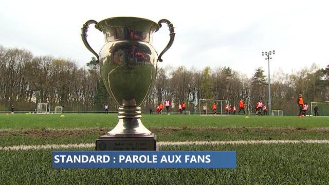 Standard: une Coupe et 500 fans au coeur de l'entraînement