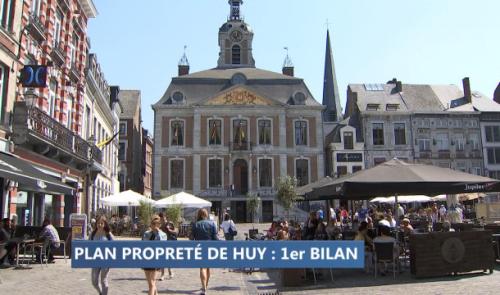 Huy : trois premiers mois positifs pour le Plan Propreté