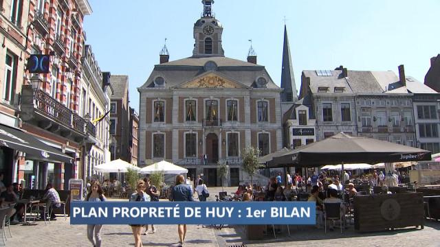 Huy : trois premiers mois positifs pour le Plan Propreté