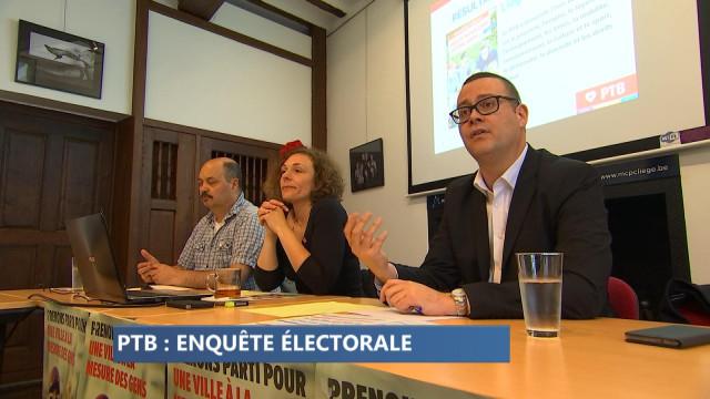 Communales 2018 : le PTB-Liège a mené l'enquête