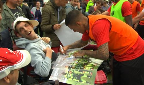 Le Standard et ses supporters en situation de handicap