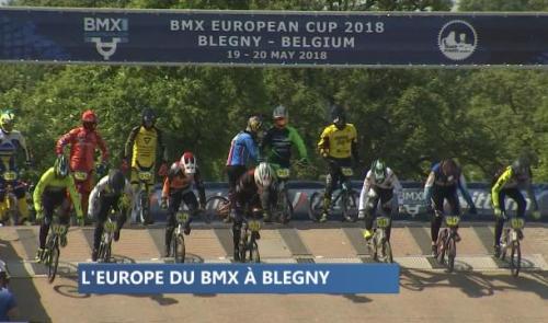Le Championnat d'Europe de BMX à Blegny