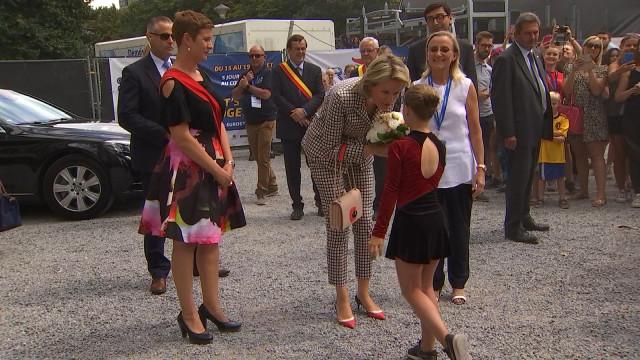 Eurogym 2018: le show sous les yeux de la Reine Mathilde 