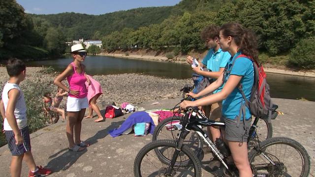 Des river stewards sur l'Ourthe cet été