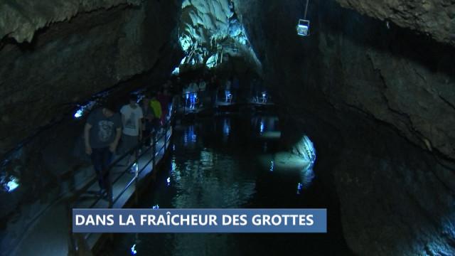 Bon plan fraîcheur: se réfugier dans une grotte 