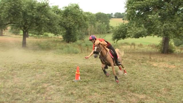 Poney games: une jeune cavalière aux championnats d'Europe
