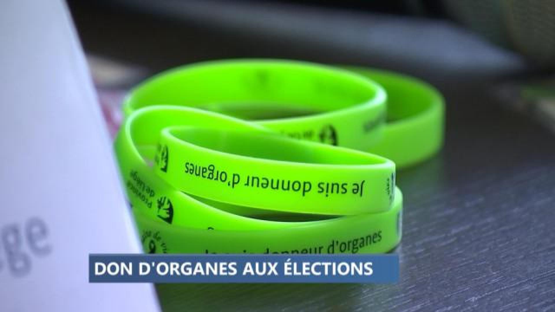 Les électeurs invités à devenir donneur d'organes lors des élections communales