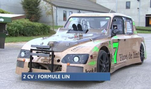 Une 2 CV Formule "Lin"