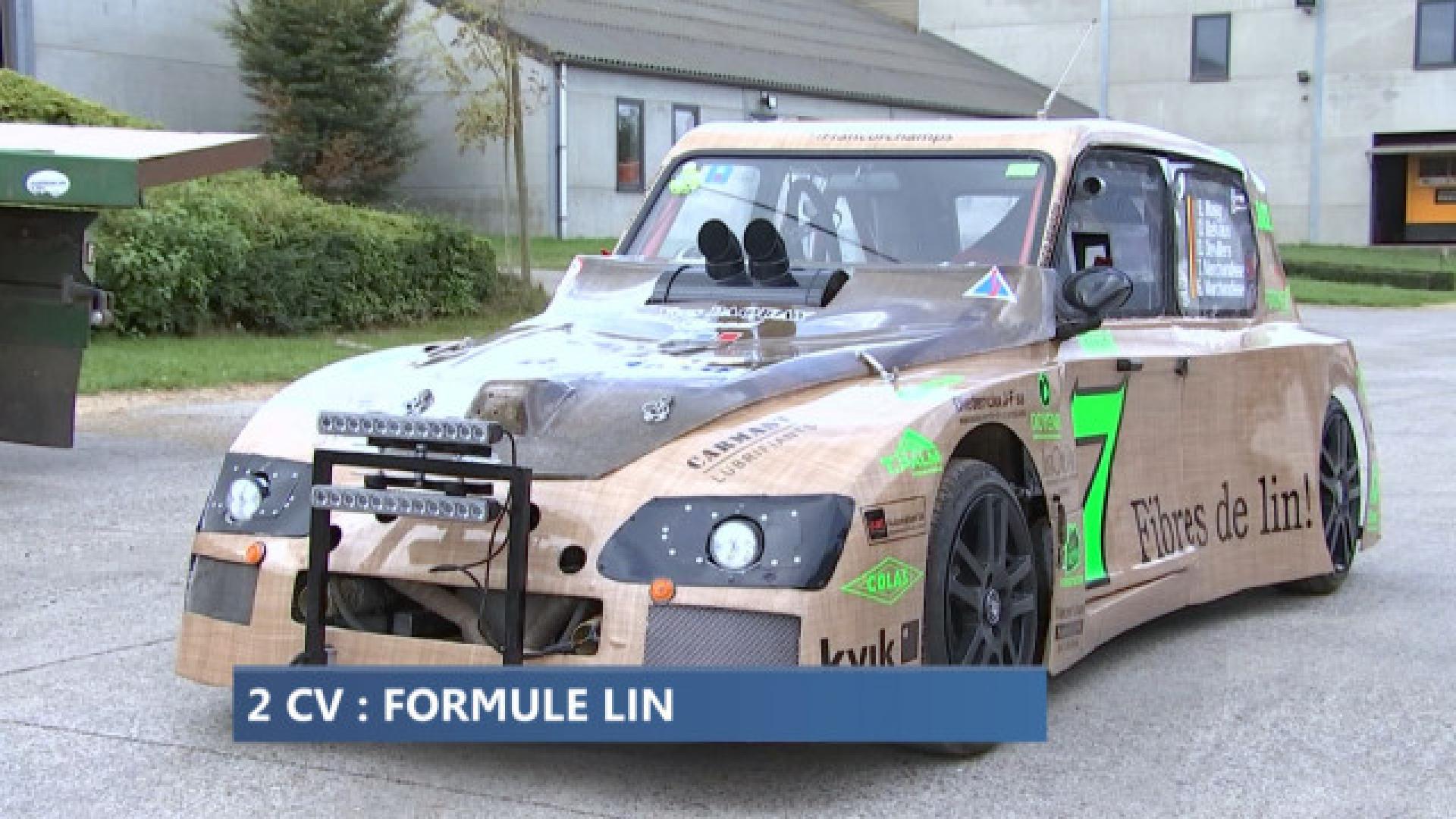 Une 2 CV Formule "Lin"