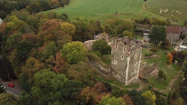 Le vieux château de Saive
