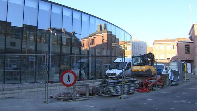 Fin des travaux de la salle "Les Tréteaux " à Visé