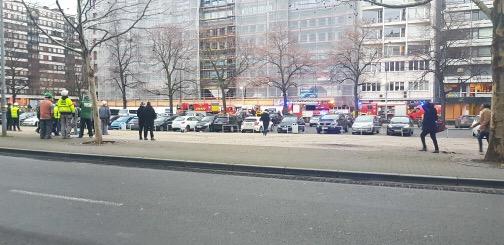 Incendie boulevard d’Avroy à Liège 