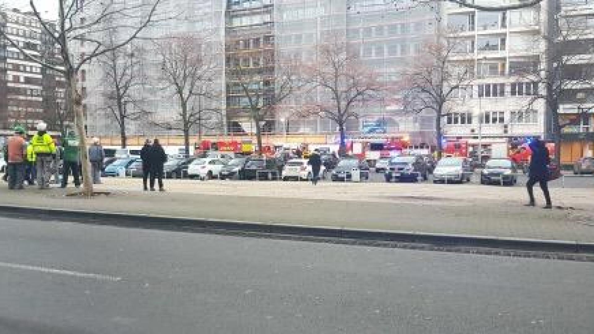 Incendie boulevard d’Avroy à Liège 
