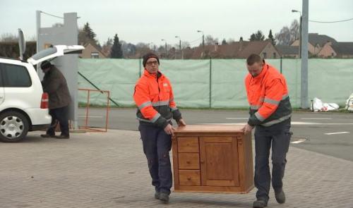 Projet-pilote de récupération des encombrants réutilisables